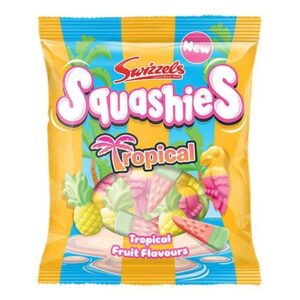 Swizzels Squashies Drumstick Tropical Fruit 100g 12ct
